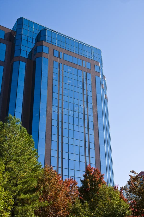 Blue Office in Fall