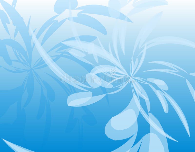 Blue Opaque Wispy Feathers Background stock illustration Blue Opaque Wispy Feathers Background stock illustration