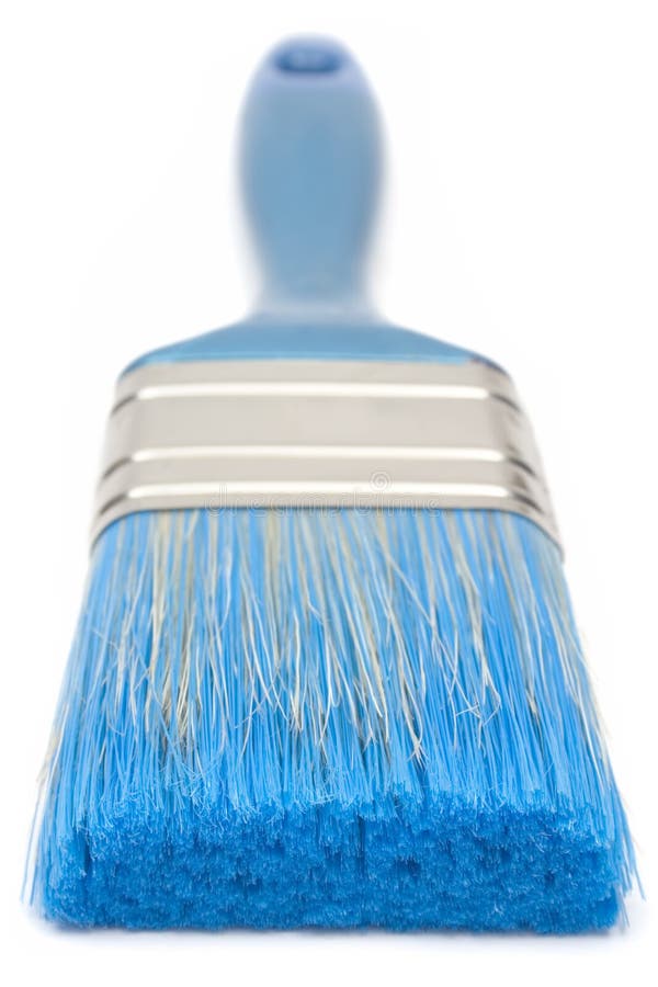 blue paintbrush blue paintbrush