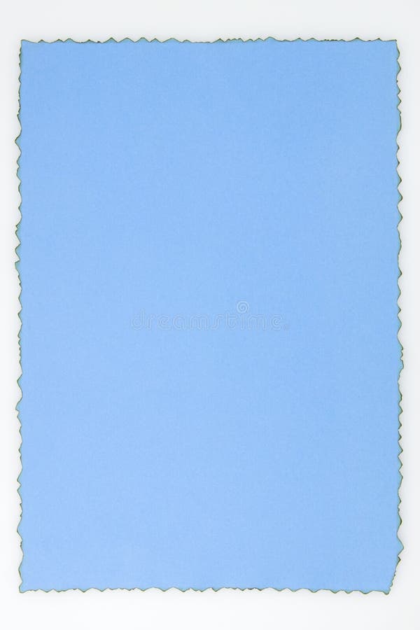 Blue paper