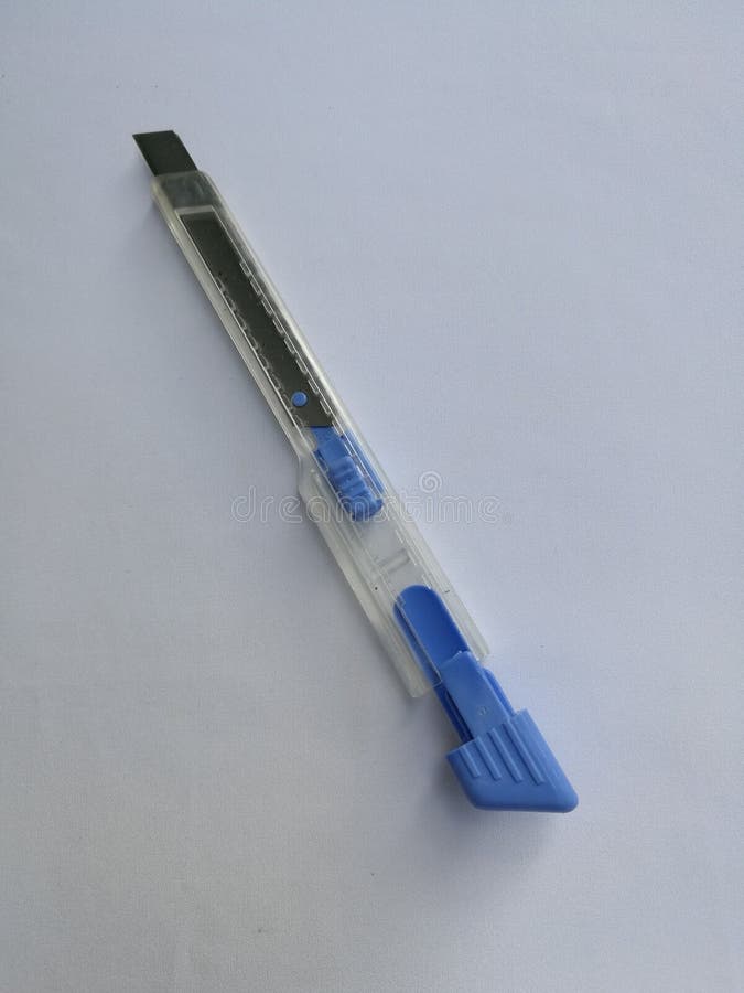 Blue paper cutter stock photography Blue paper cutter stock photography