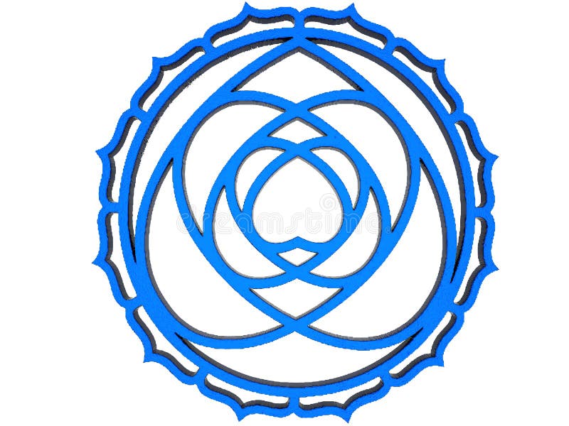 Blue pattern vector illustration