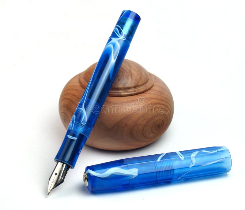 Blue pen
