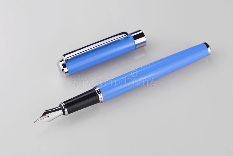 Blue pen