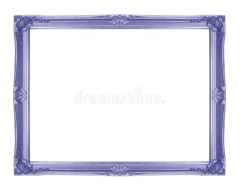 Blue picture frame stock image. Image of rectangular, pattern 8524465