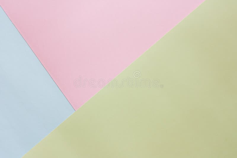Blue, Pink and Green Pastel Colored Paper Stock Photo Image of design