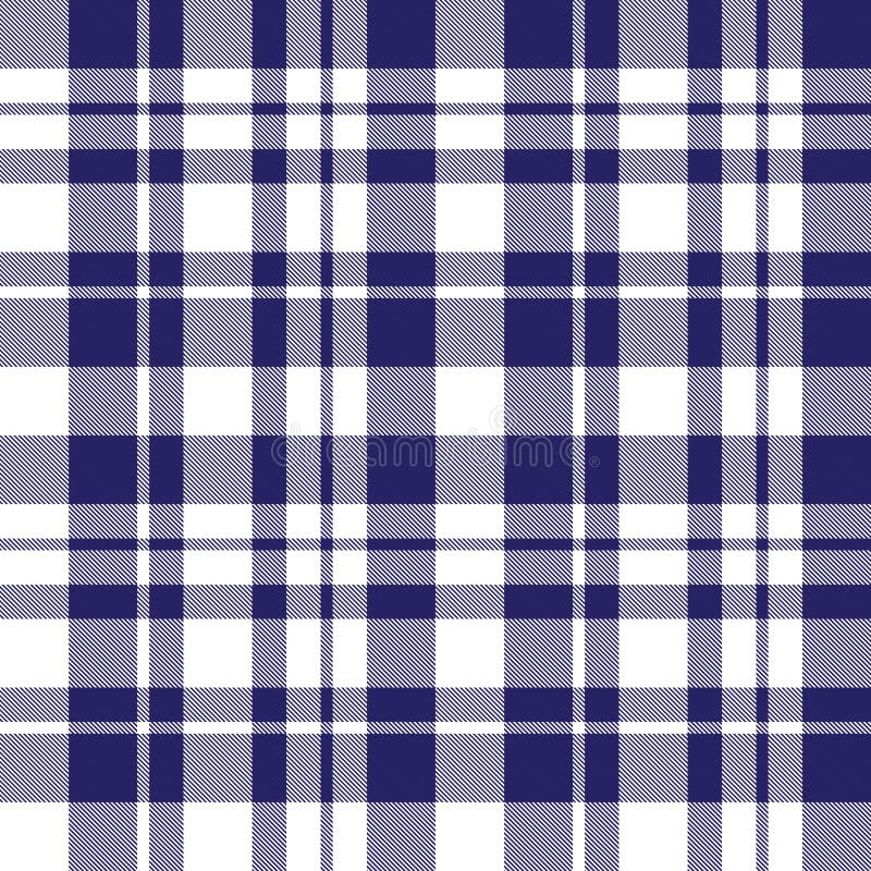 Blue Plaid, checkered, tartan seamless pattern suitable for fashion textiles and graphics. Blue buffalo vectors