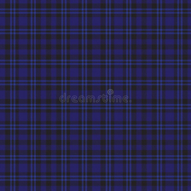 Blue Plaid, checkered, tartan seamless pattern suitable for fashion textiles and graphics. Blue buffalo vectors