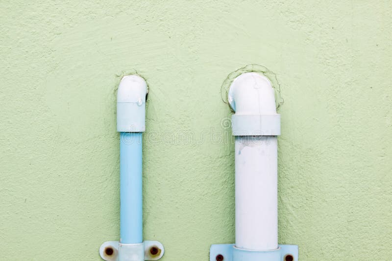 886 Blue Plastic Water Pipe Wall Stock Photos Free & RoyaltyFree