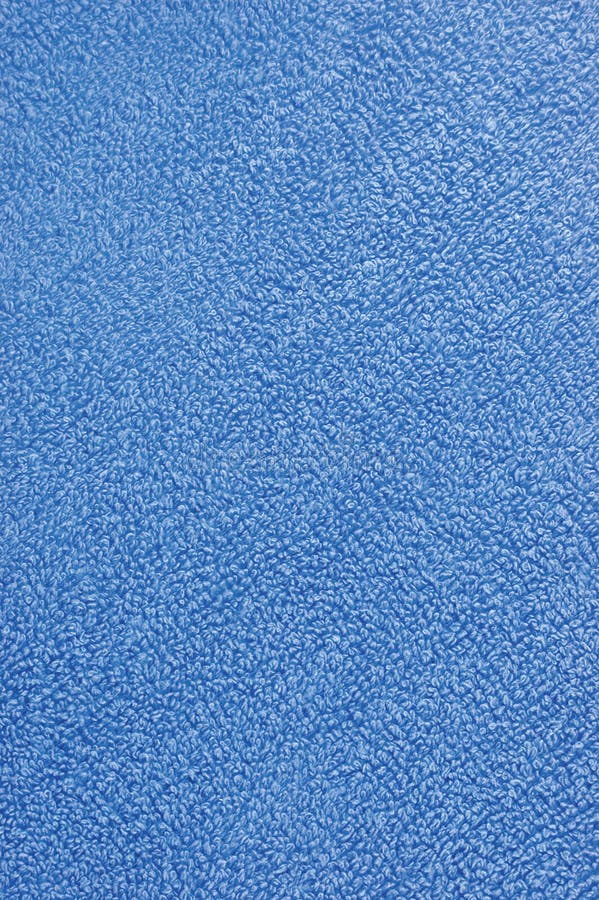 Blue plush terry cloth bath towel macro background stock photography Blue plush terry cloth bath towel macro background stock photography