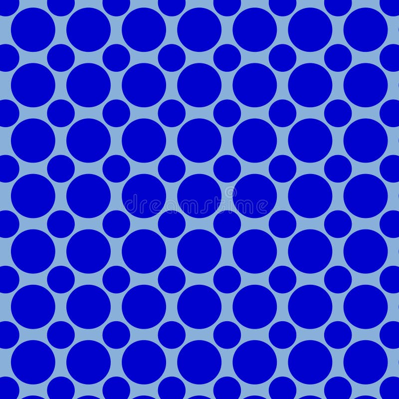 Blue polka dot background stock illustration. Illustration of large