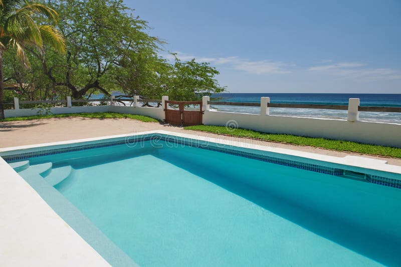 Blue pool background stock image. Image of luxury, pool - 161473183