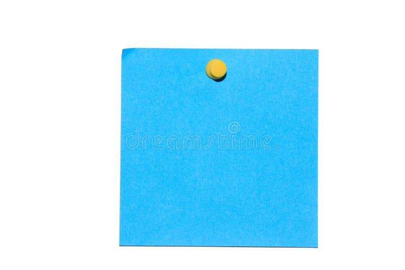 Blue post it