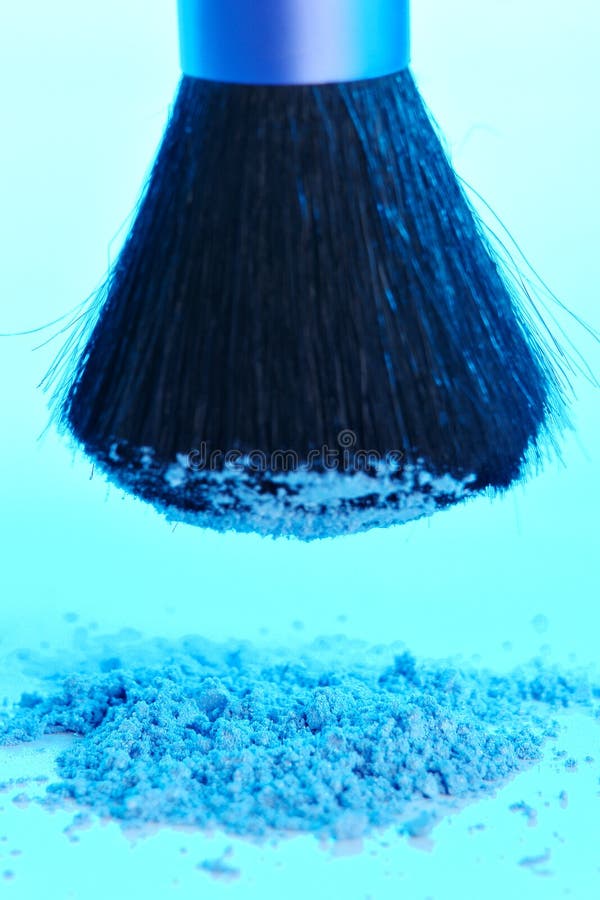 Blue Powder royalty free stock photography Blue Powder royalty free stock photography