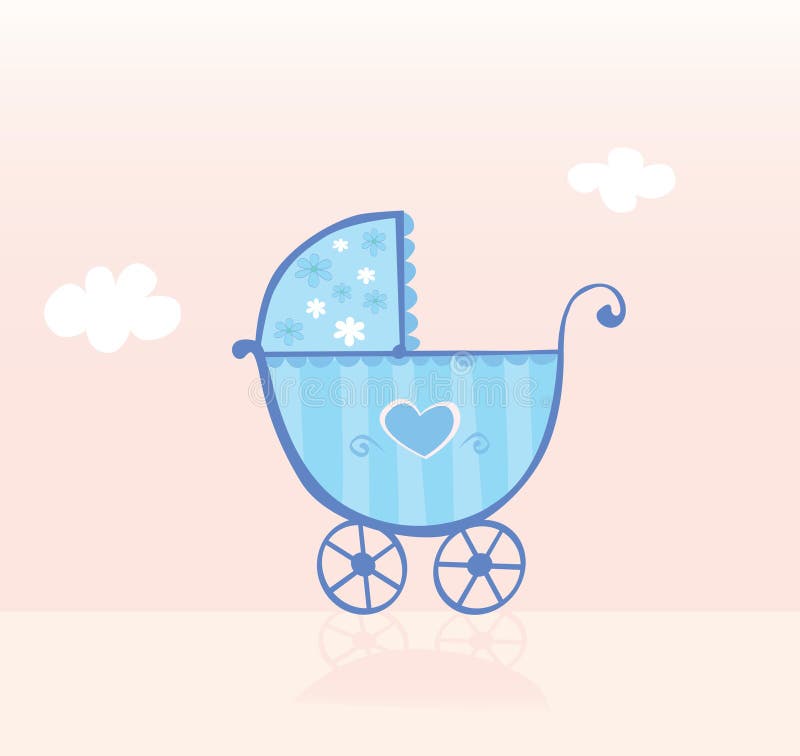 blue stroller for boy