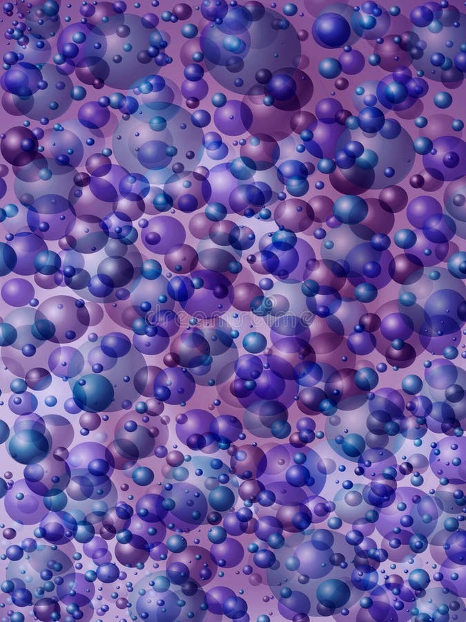 Blue purple bubbles stock illustration Blue purple bubbles stock illustration