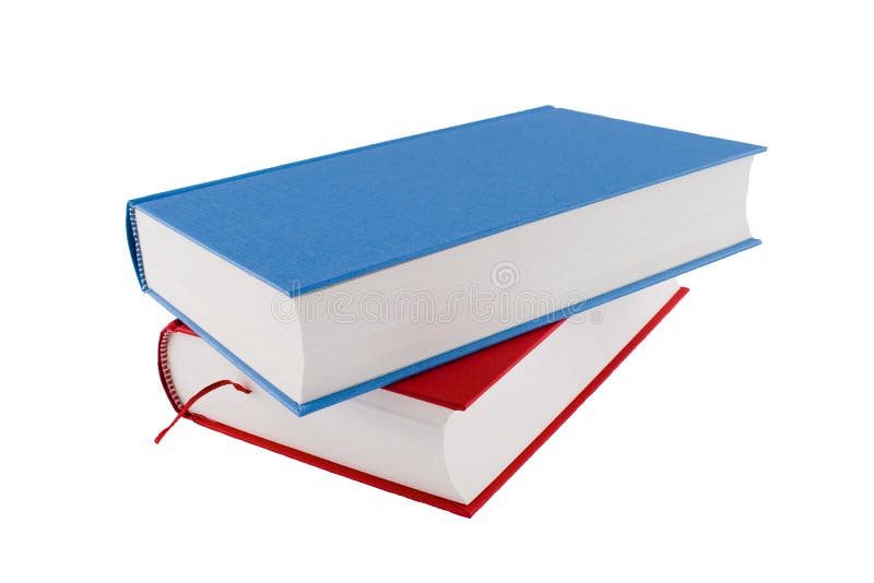 Blue and red book