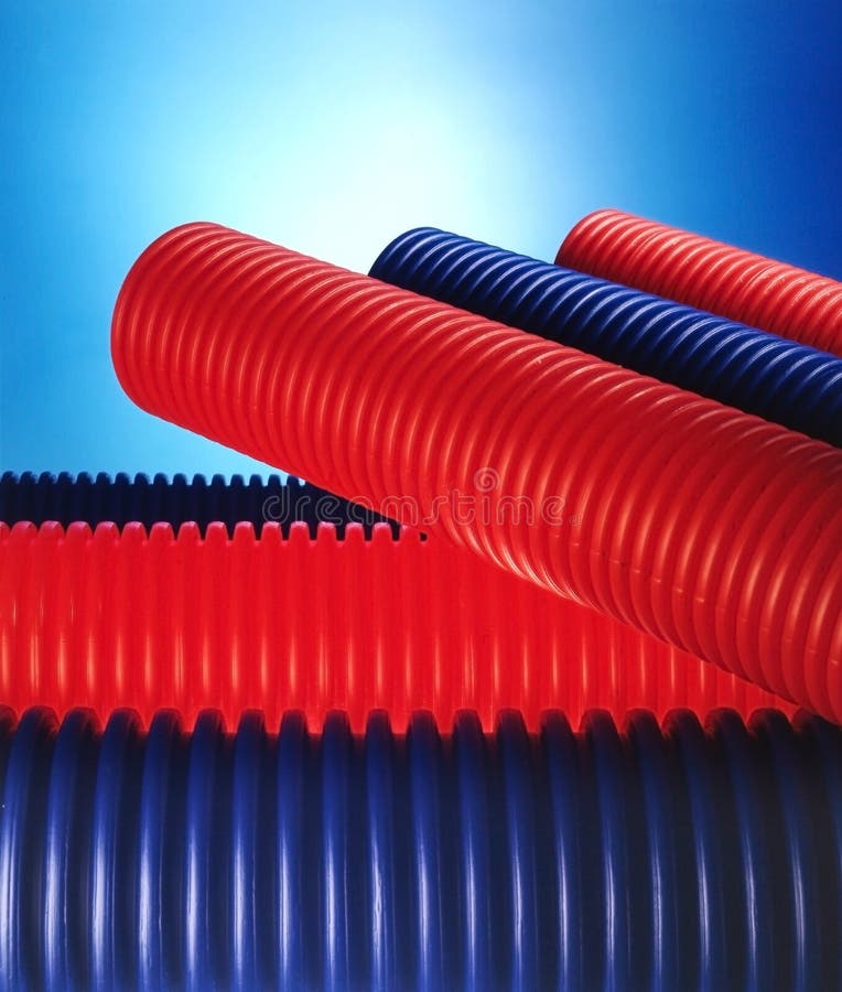 Plastic pipes stock photo. Image of life, plastic, industry 14864166