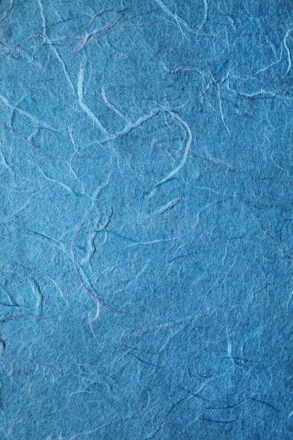 Blue rice paper background royalty free stock photo