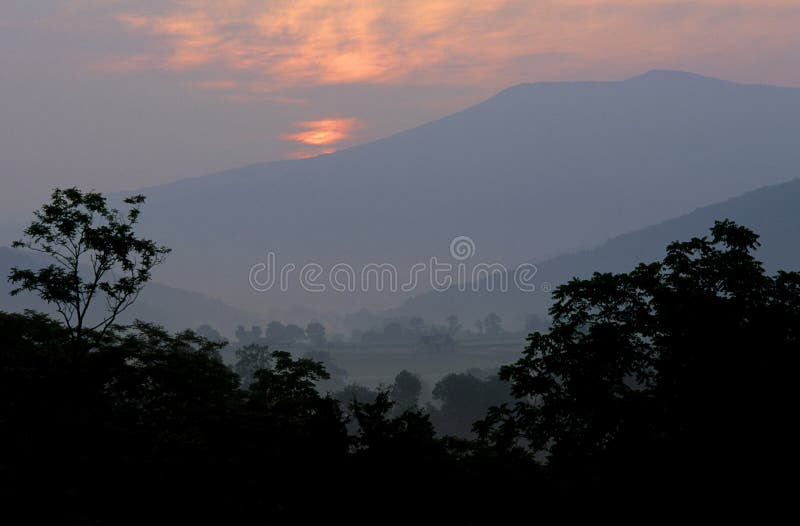 Blue ridge mountains