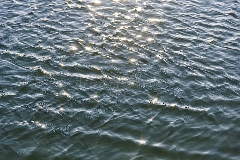 Blue river water background texture royalty free stock images