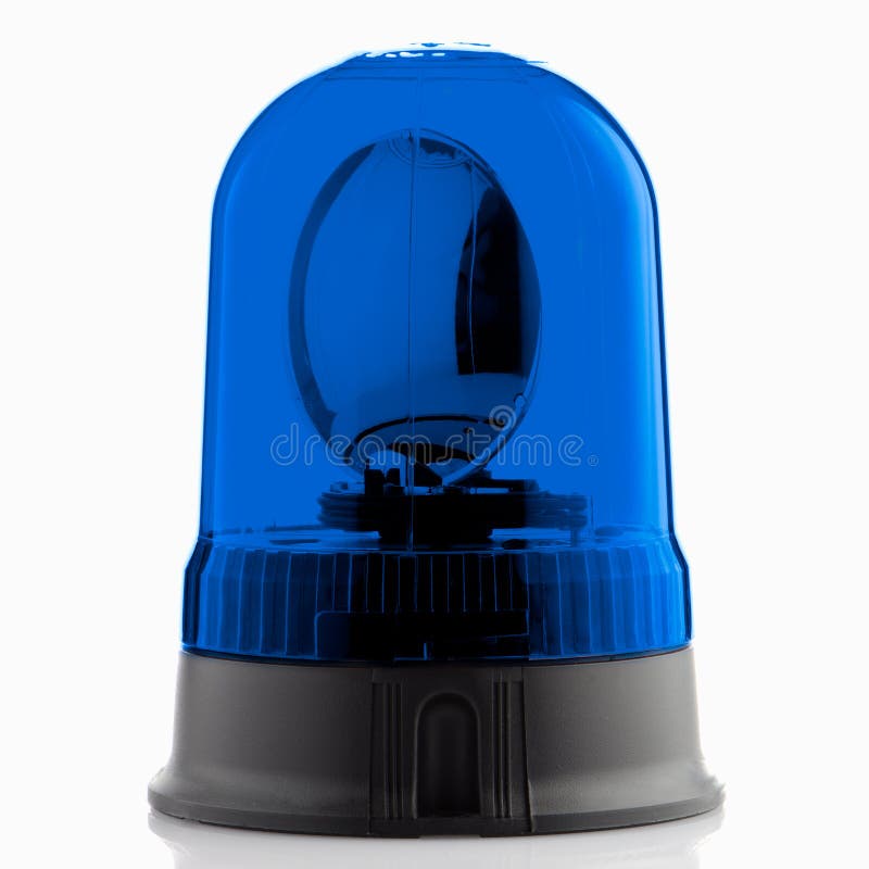 Blue Rotating Beacon Stock Photography Image 29282752