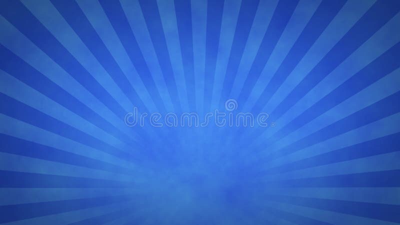 Blue Rotating Sunburst Animated Looping Background