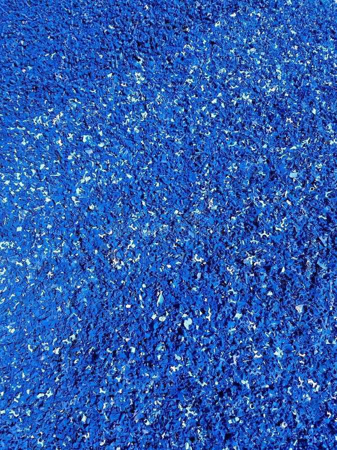 Blue Rubber Mulch stock image. Image of rubber, blue 159790657