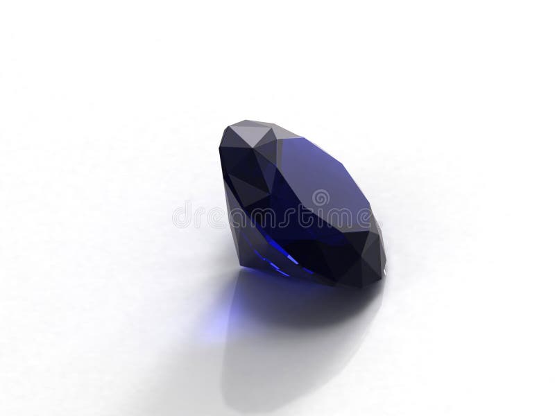 Blue sapphire gems stock photo. Image of gift, lapidary - 7612626
