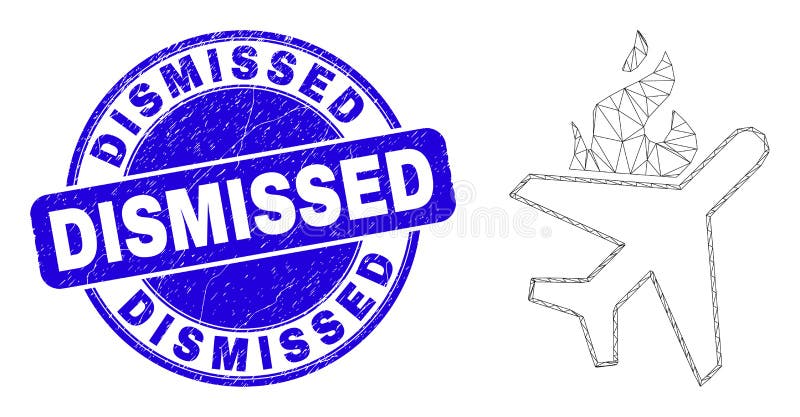 Stamp with word dismissed inside hi-res stock photography and