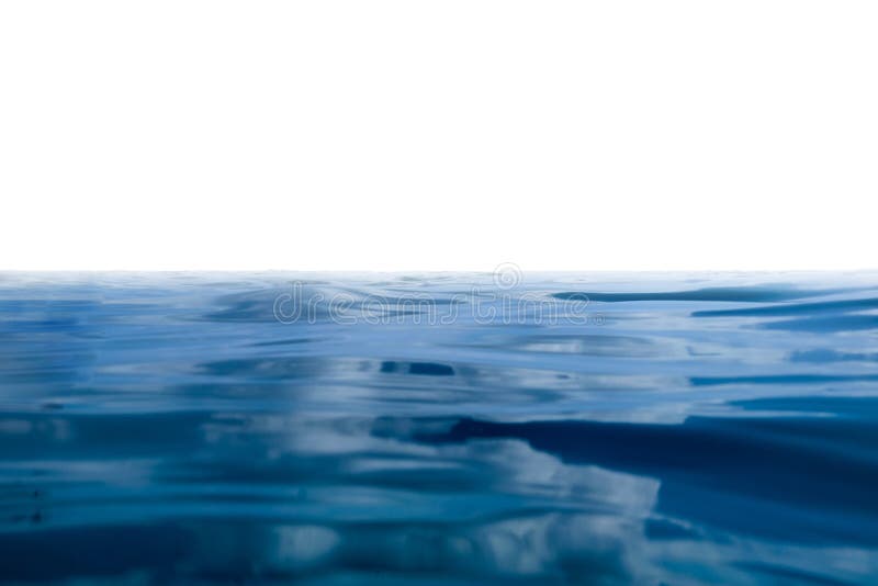 Blue sea wave ripple with background