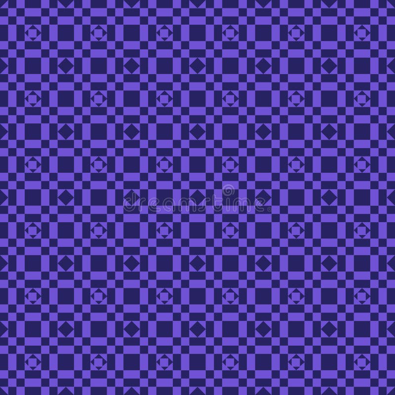 Blue seamless geometric patterns in square patterns in deep blue background royalty free illustration Blue seamless geometric patterns in square patterns in deep blue background royalty free illustration
