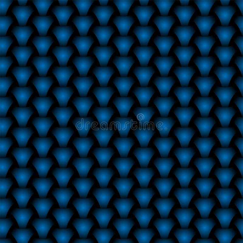 Seamless weaving triangle squama surface pattern stock illustration