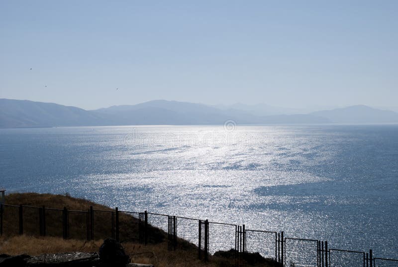 Blue Sevan Lake, Wave day stock photo. Image of waves - 59232024