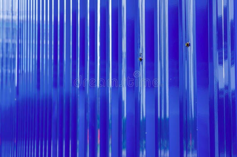 Blue Sheet Metal stock photo. Image of aluminum, metal 43594496