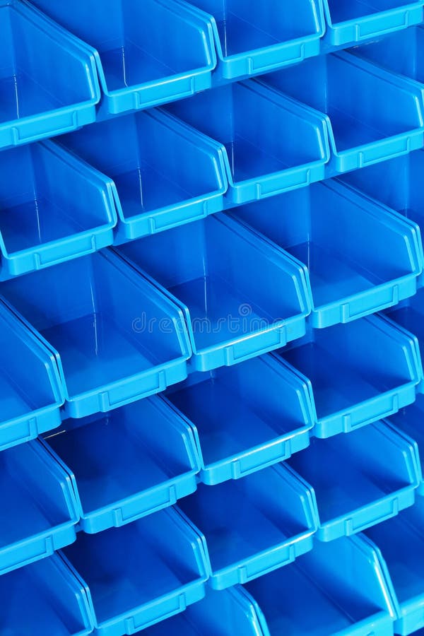 Blue shelf pattern