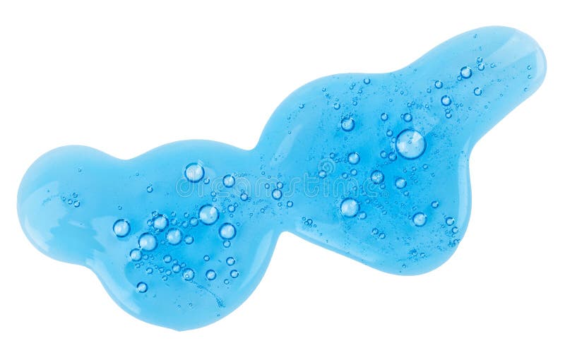 Blue shower gel sample stock photo. Image of edge, cosmetic 19353540