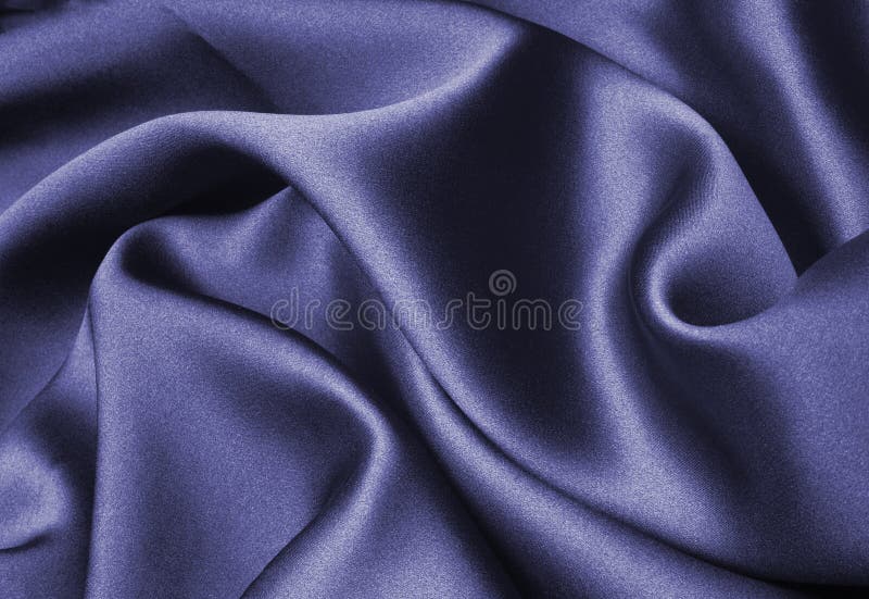 Blue silk