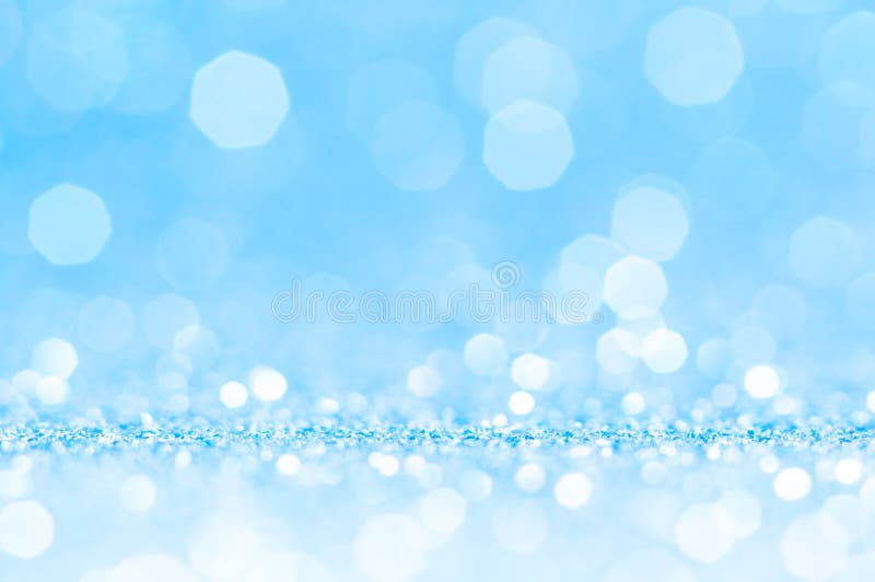 Bright Baby Blue Glitter Background Stock Image - Image of gift,  decoration: 153435341