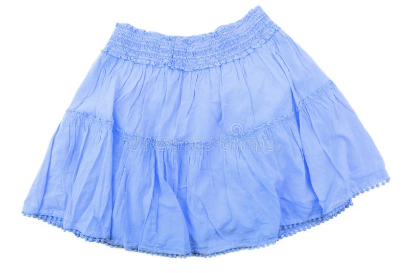 Blue skirt for girl.