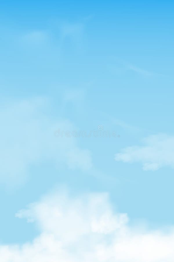 Blue sky with altostratus clouds background,Vector Cartoon sky with cirrus clouds, Concept all seasonal vertical banner in sunny day spring and summer in the morning.3DVector illustration of nature. Blue sky with altostratus clouds background,Vector Cartoon sky with cirrus clouds, Concept all seasonal vertical banner in sunny day spring and summer in the morning.3DVector illustration of nature