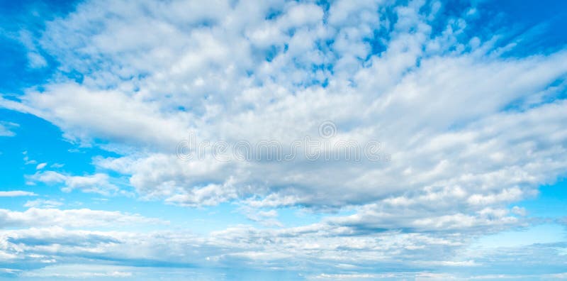 Blue Sky Background with Clouds Stock Image - Image of sunlight, fluffy:  151547925