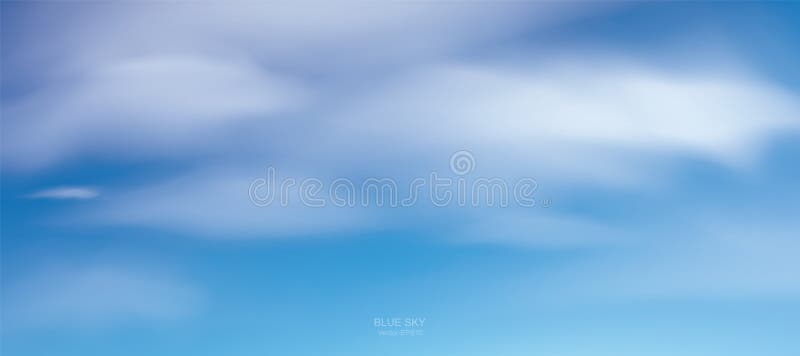 Blue sky background with white clouds. Abstract sky for natural background. royalty free illustration Blue sky background with white clouds. Abstract sky for natural background. royalty free illustration