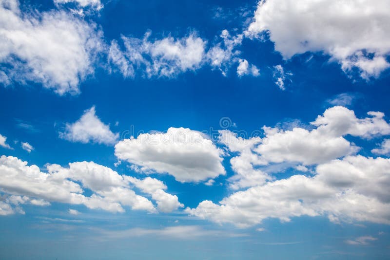 Blue Sky with Cloud  of  Daylight Stock Image -  Image of beautiful, beauty: 125642433