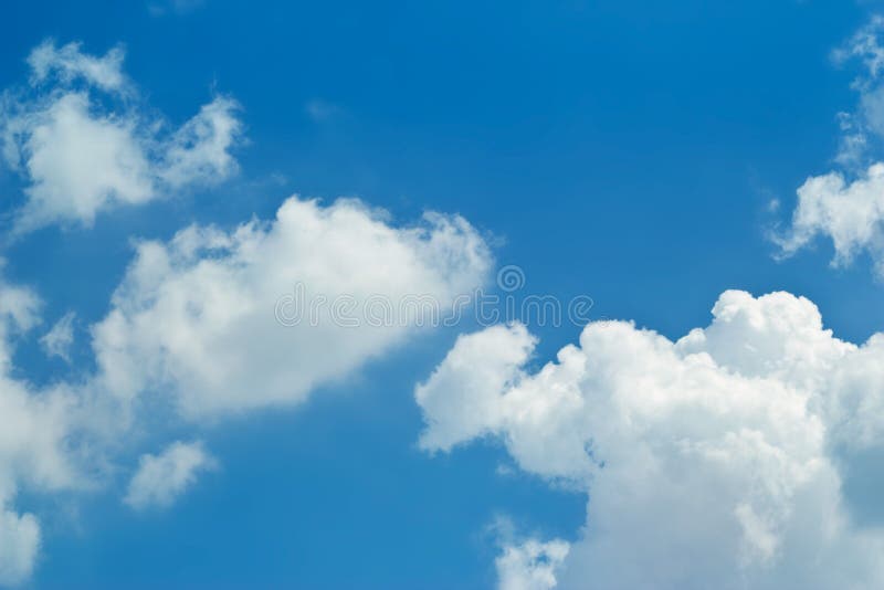 Blue sky and clouds