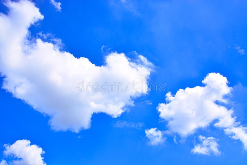 Blue Sky and Clouds Background. Stock Image Image of atmosphere