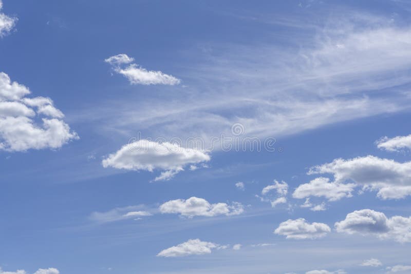 Blue Sky Clouds Lue Sky White in the Stock Photo - Image of abstract ...