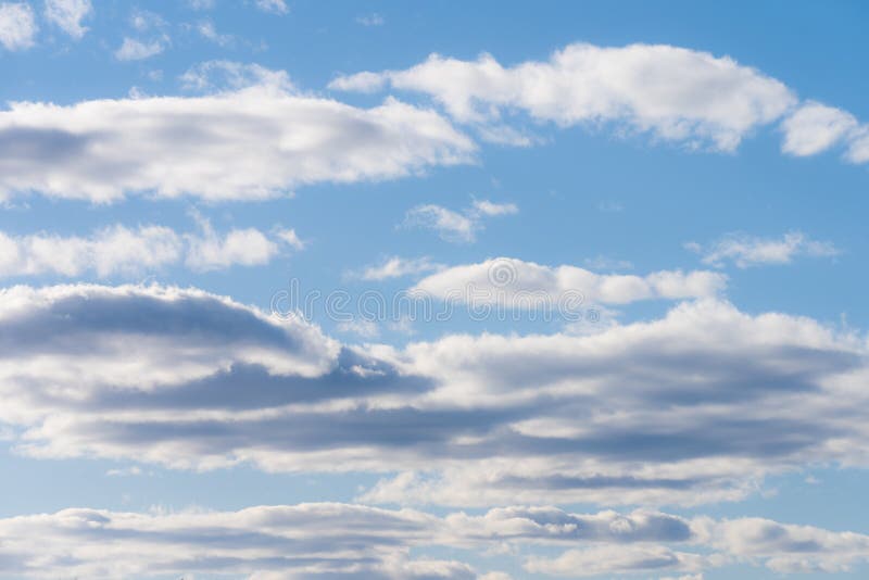 Blue Sky with Clouds and Sun Texture Stock Photo - Image of environment ...