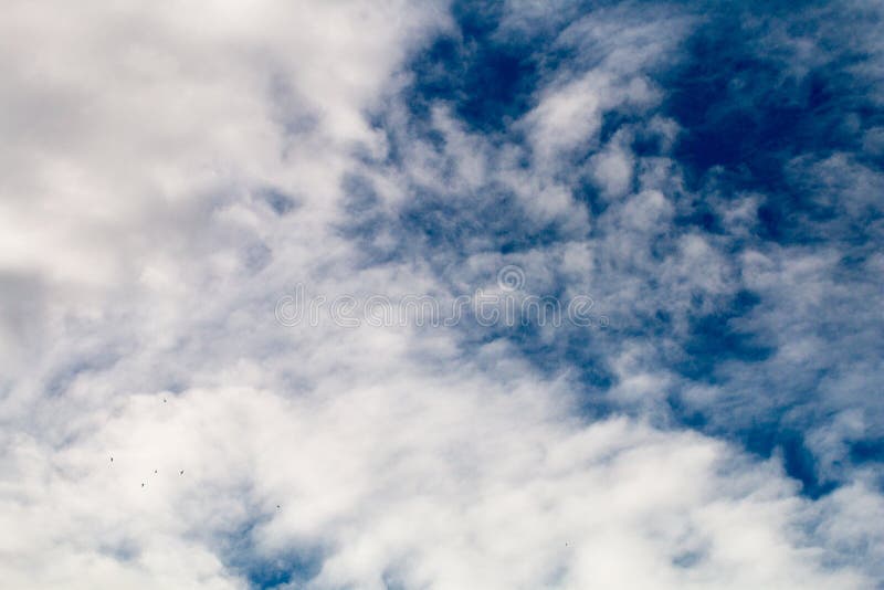 Blue Sky and Clouds To Creative for Design and Decoration Isolation