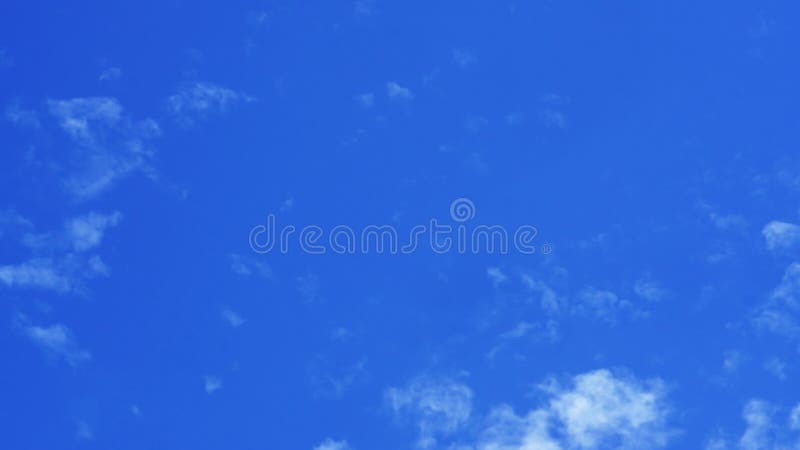 Blue sky little clouds fresh summer nature wallpaper background